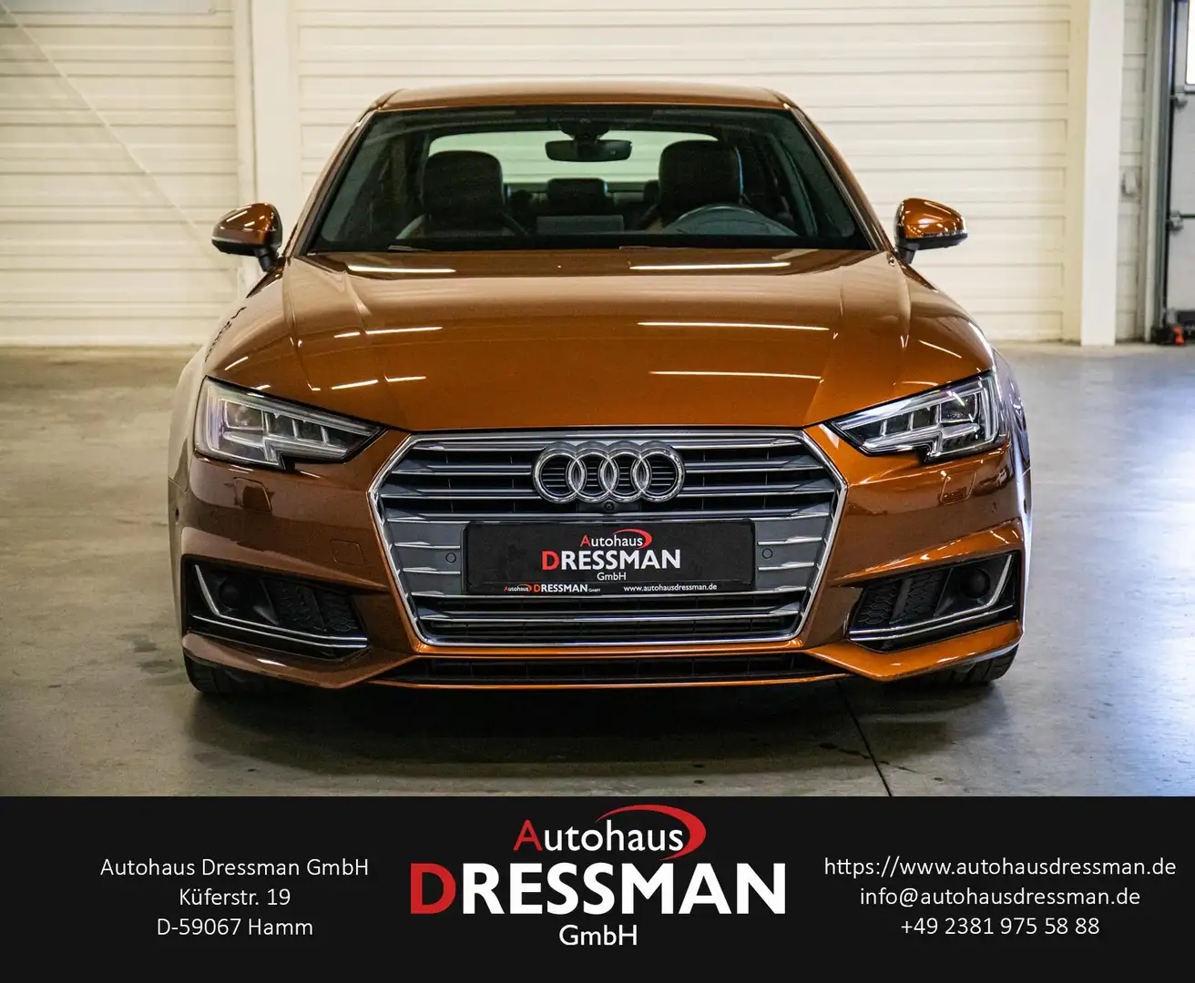 Audi A4 2.0 TFSI S-line ACC MATRIX NAPPA 360° ACC HuD Gold - 2