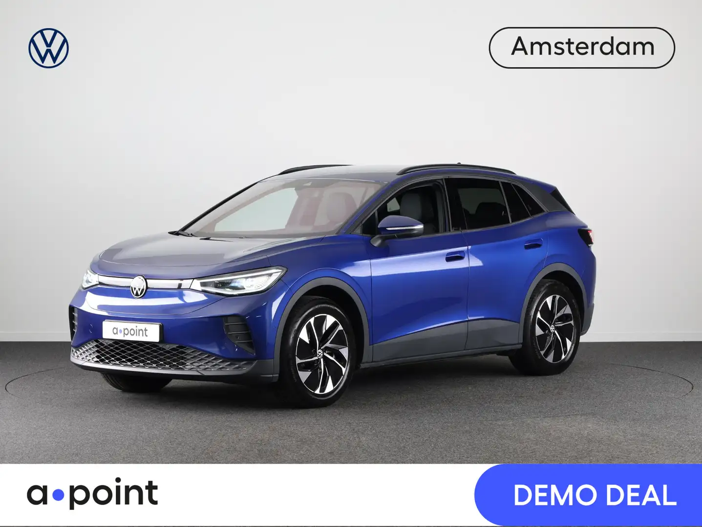 Volkswagen ID.4 Pro Business 77 kWh | Achteruitrijcamera | Led mat Blauw - 1