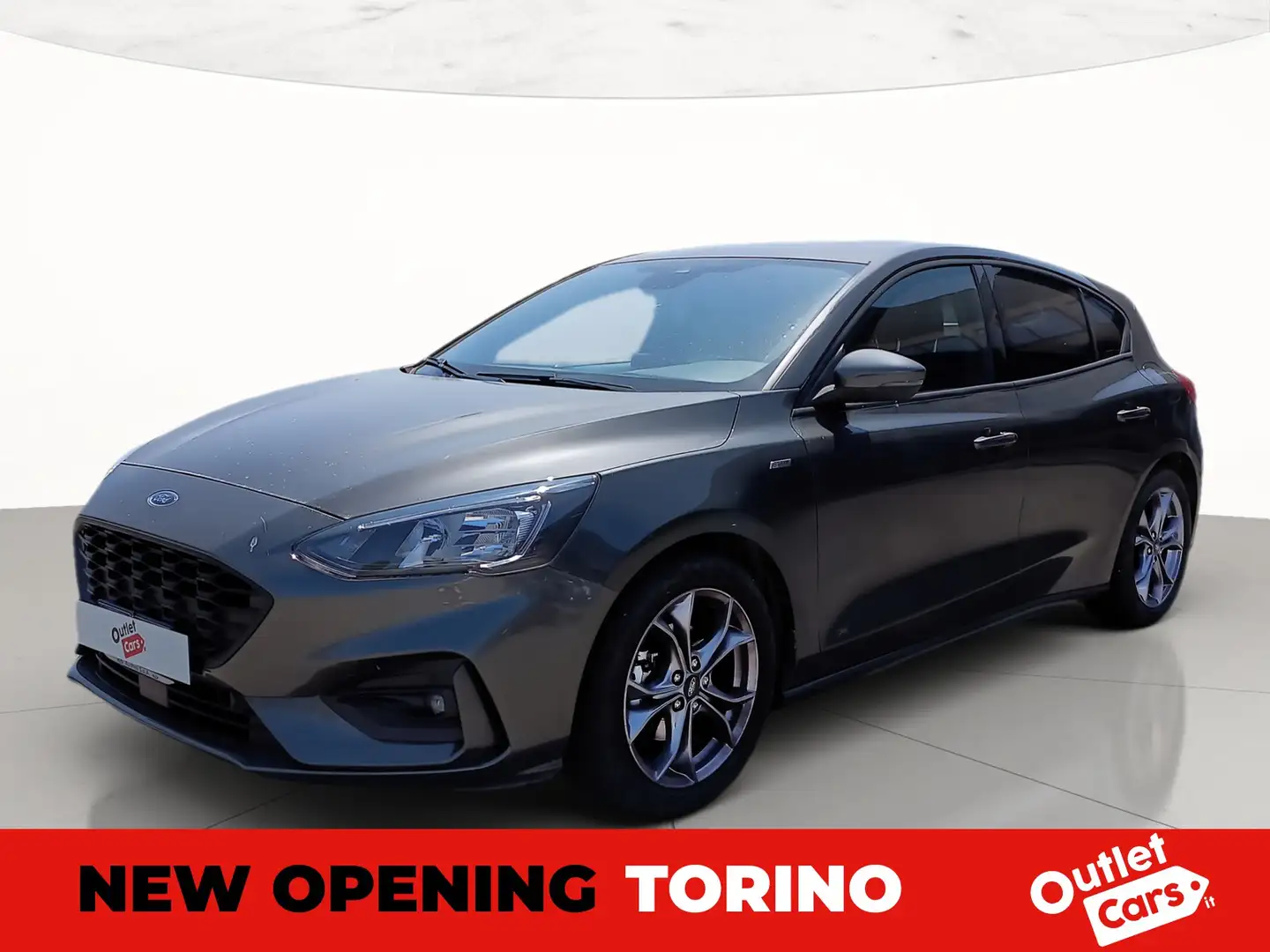 Ford Focus 1.0t ecoboost h st-line 125cv Grigio - 1
