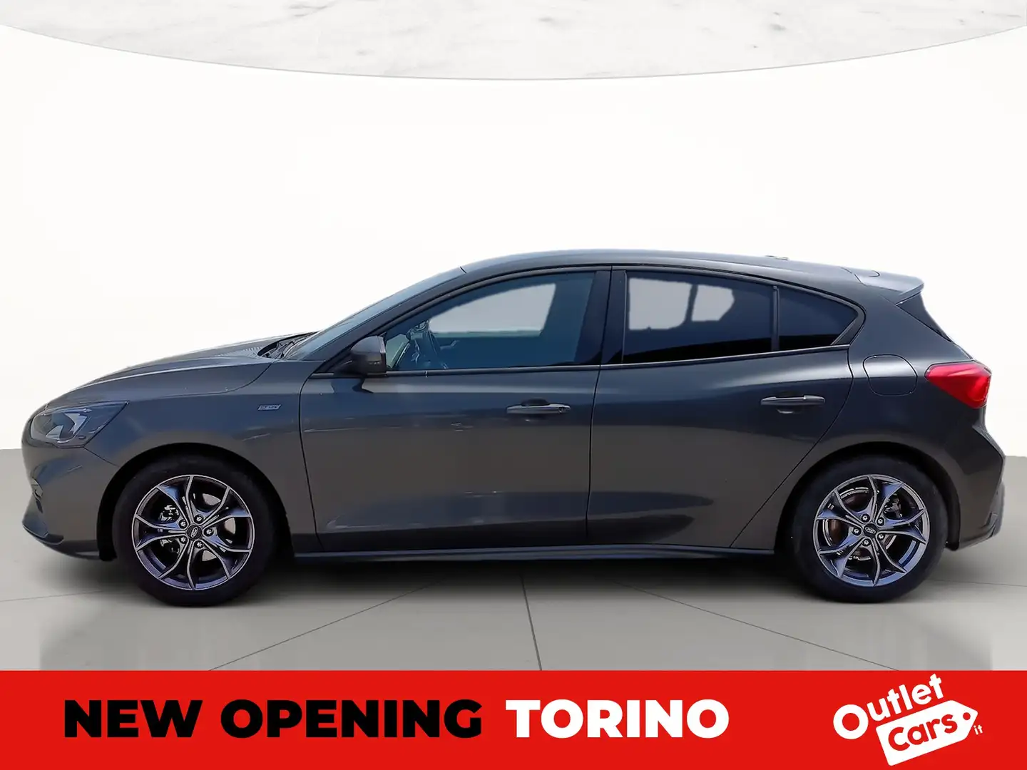 Ford Focus 1.0t ecoboost h st-line 125cv Grigio - 2