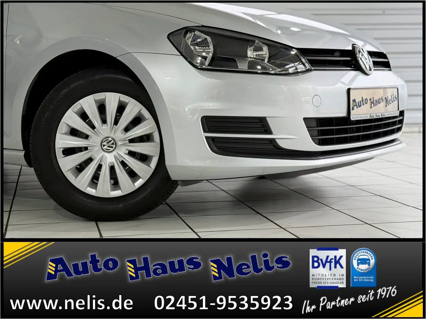 Volkswagen Golf VII 1,2 TSI BMT Trendline Klima RMP3 Touch Silber - 2