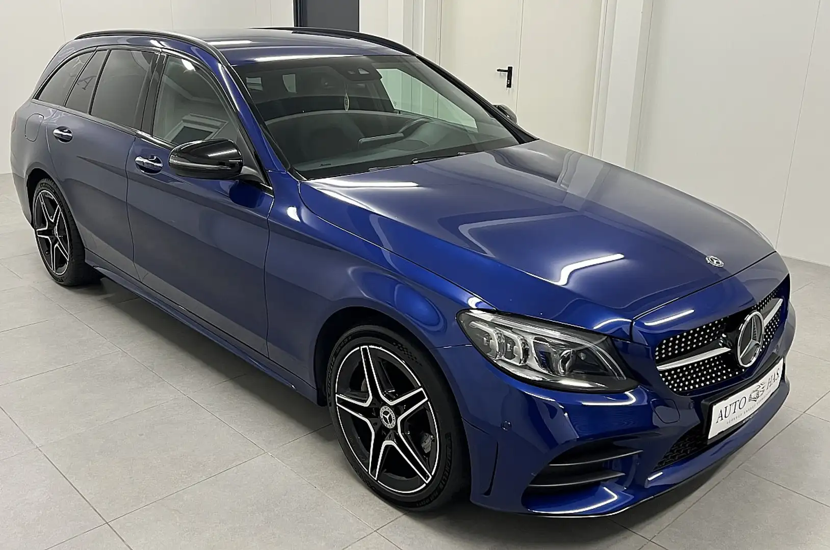 Mercedes-Benz C 220 d T 4MATIC Aut. *AMG-Line*LED*inkl. WKR* Blau - 2
