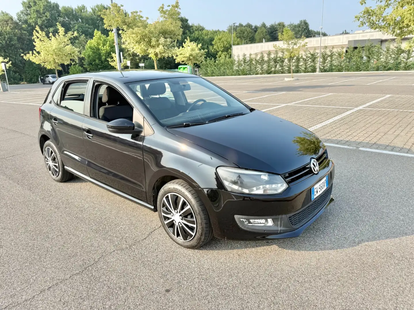 Volkswagen Polo 1.0 MPI 75 CV 5p. Clima*Aux*Euro 6 Noir - 1