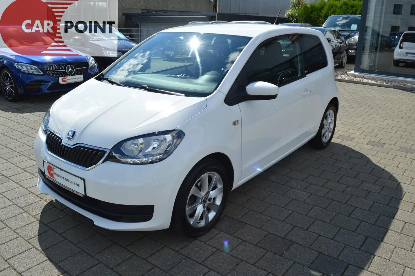Skoda Citigo Clever *PDC*BT-Media*SHZ*Klima*DAB* Weiß - 2