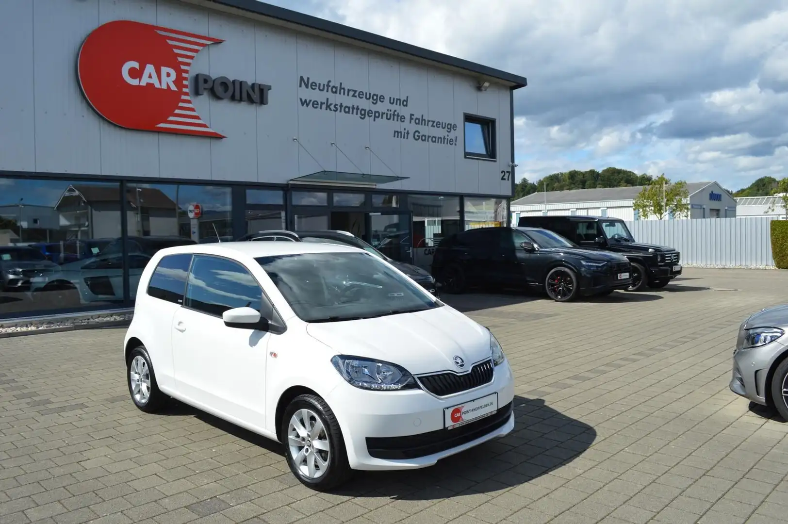 Skoda Citigo Clever *PDC*BT-Media*SHZ*Klima*DAB* Weiß - 1