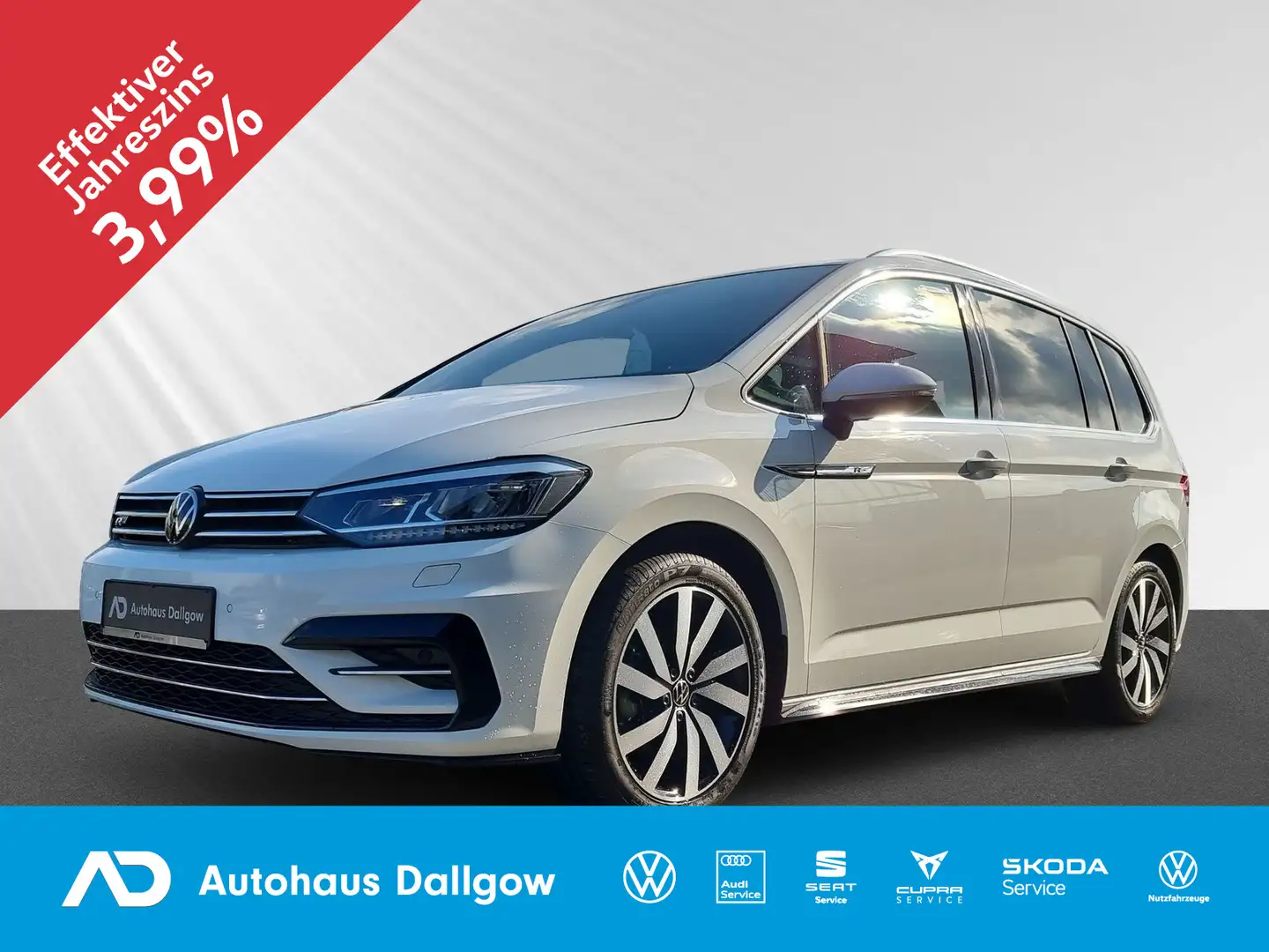 Volkswagen Touran Highline 1,5 l TSI OPF 110 kW (15 0 PS) 7 Blanco - 1