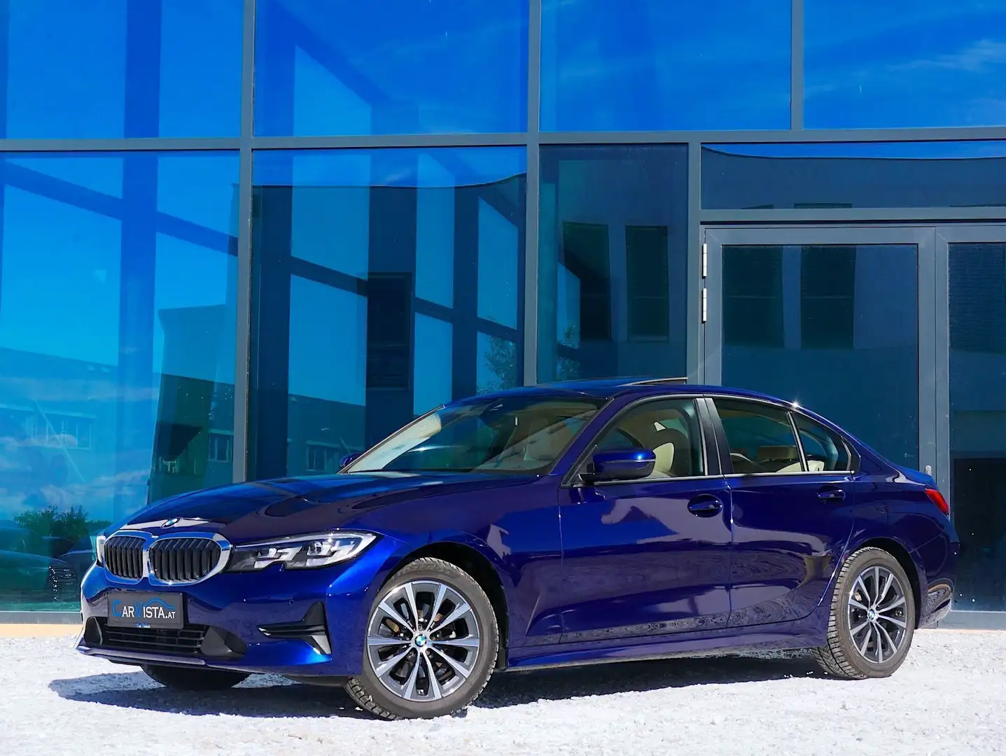 BMW 320 d xDrive Aut. *Live Cockpit Plus - Schiebedach* Blau - 2