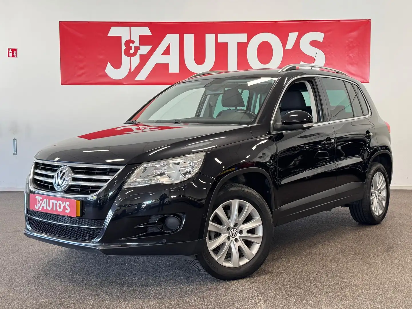 Volkswagen Tiguan 1.4 TSI 4Motion CAR-PLAY, ECC AIRCO, CRUISE, ELEC Zwart - 1