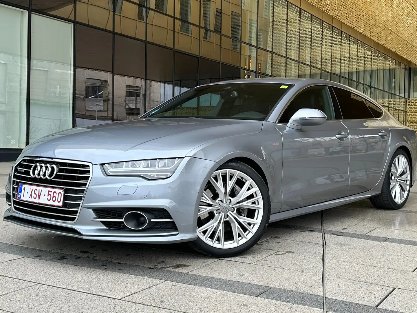 Audi A7 3.0 TDi V6 Quattro S tronic Argent - 1