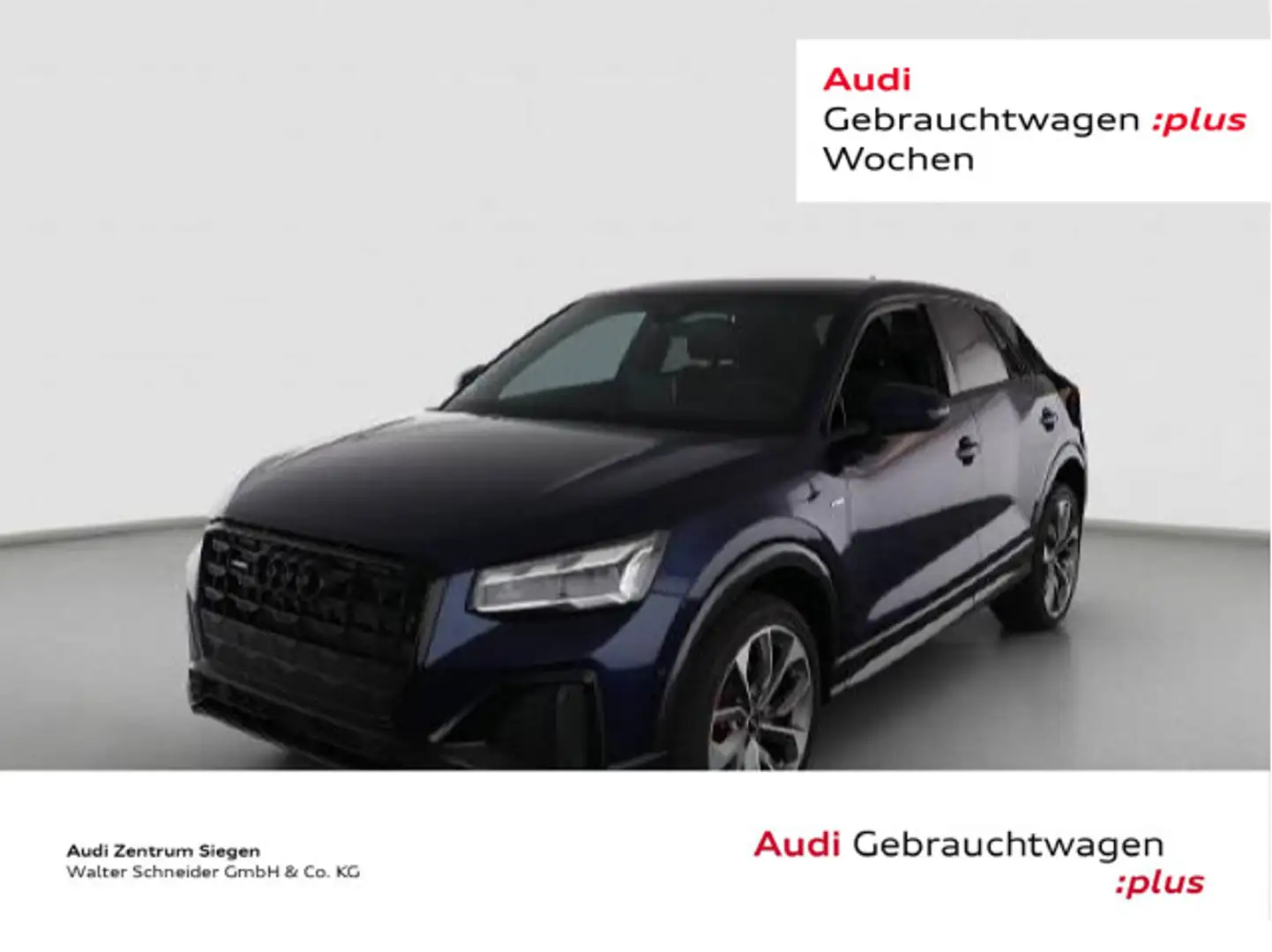 Audi Q2 40 2.0 TFSI quattro S line Blau - 1