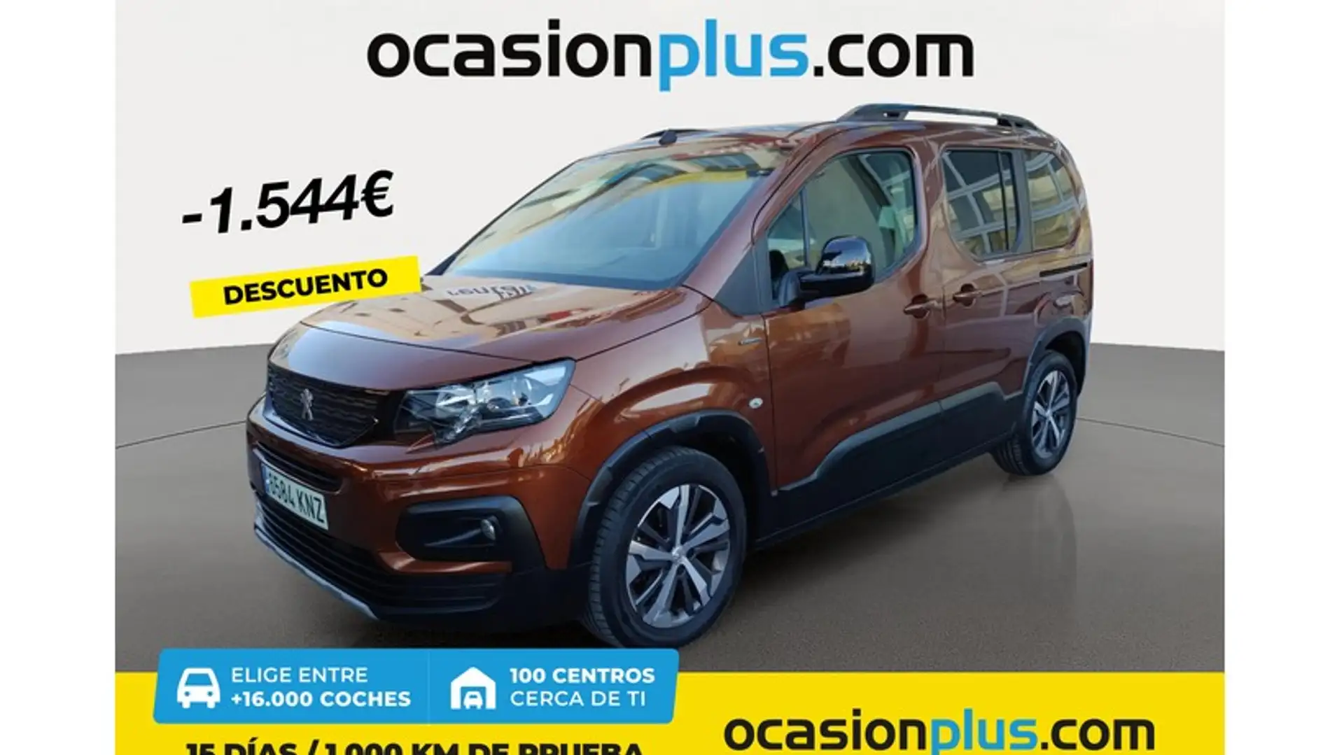 Peugeot Rifter 1.5BlueHDi S&S Standard GT Line 130 Marrón - 1