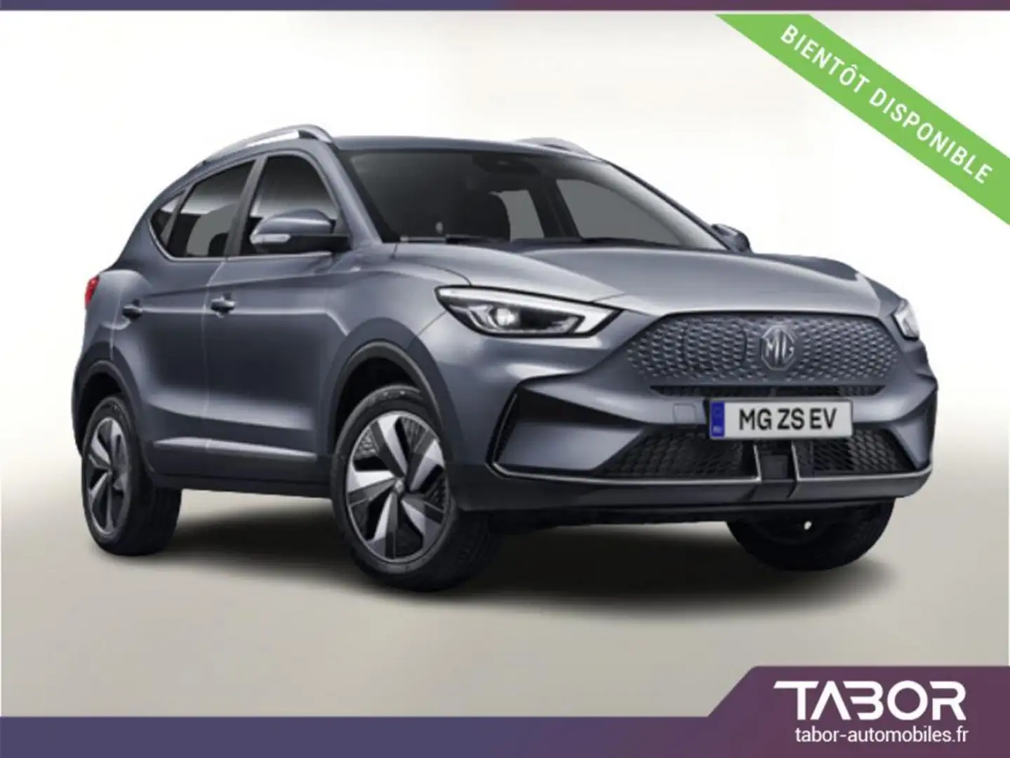 MG ZS EV 51kWh Luxury Pano LED ACC cam360 KeyL Argent - 1