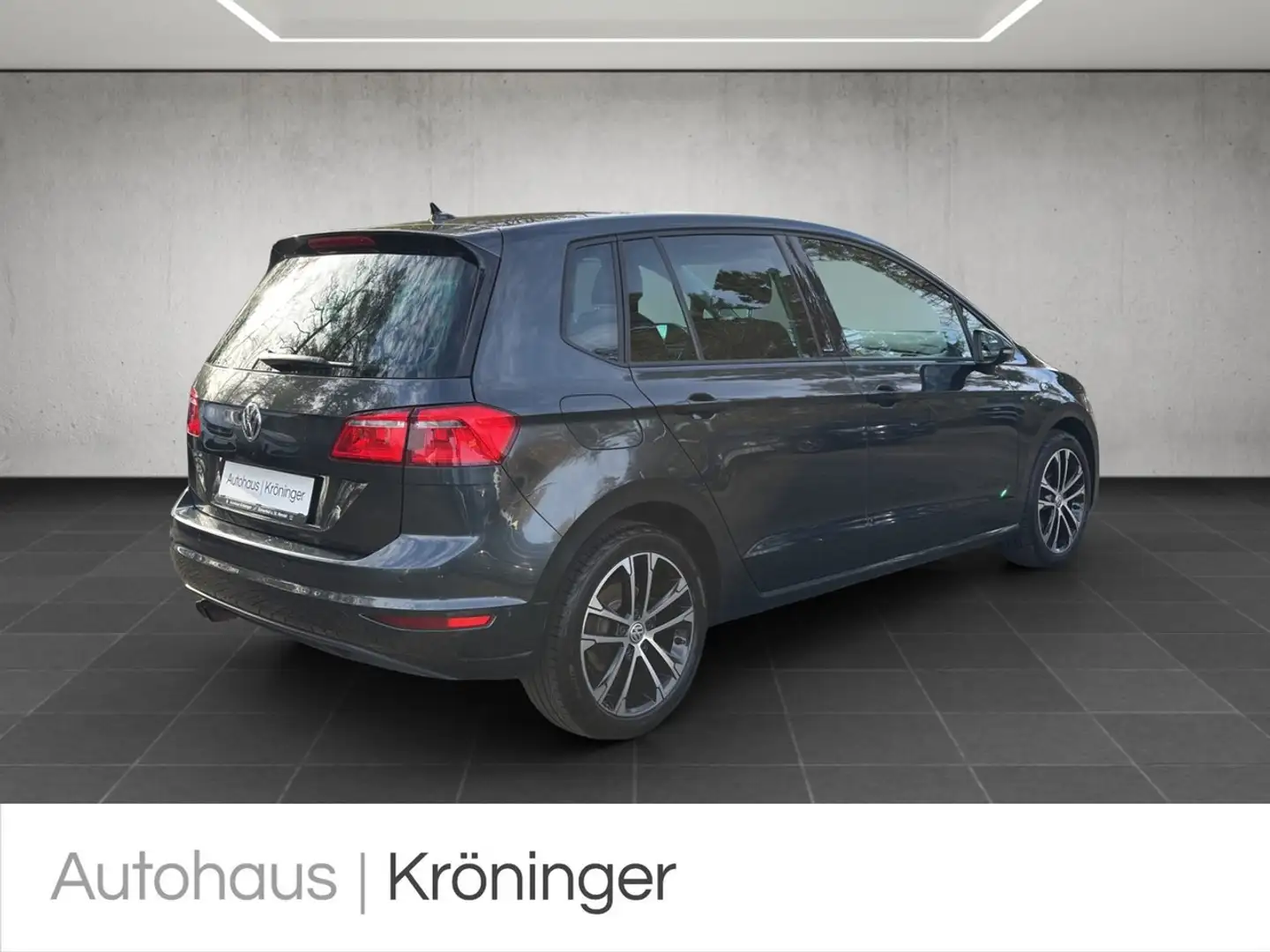 Volkswagen Golf Sportsvan VII 1.4 TSI Allstar AHK Navi SHZ Gris - 2