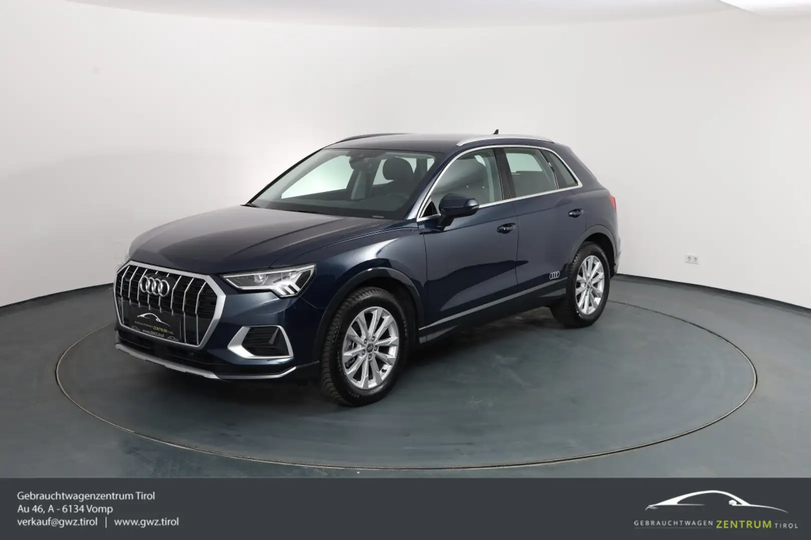 Audi Q3 35 TDI quattro*NAVI*AHK*VIRTUAL*TOP! Blau - 1