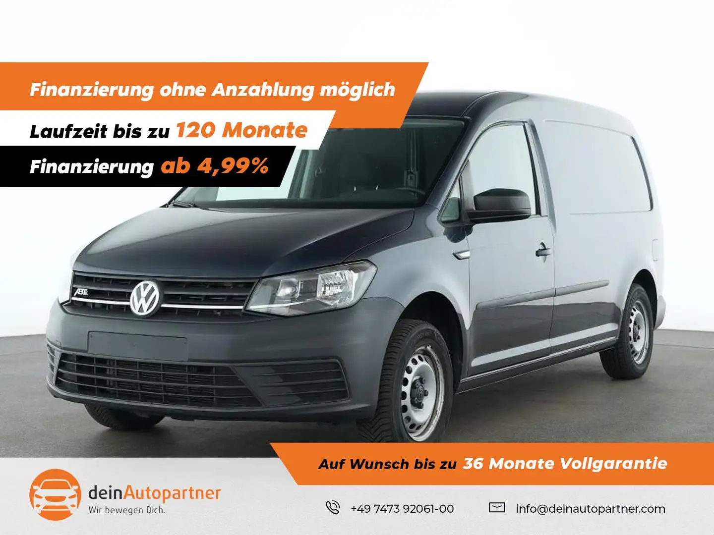 Volkswagen Caddy ABT e-Kasten DSG KLIMA Blau - 1