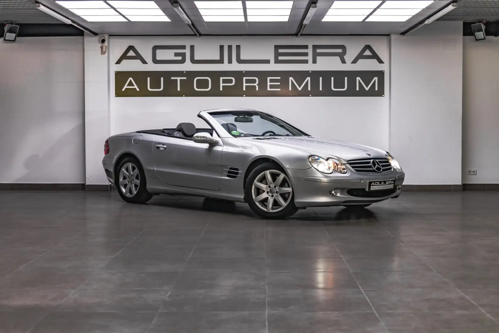 Mercedes-Benz SL 500 Aut. Argent - 1