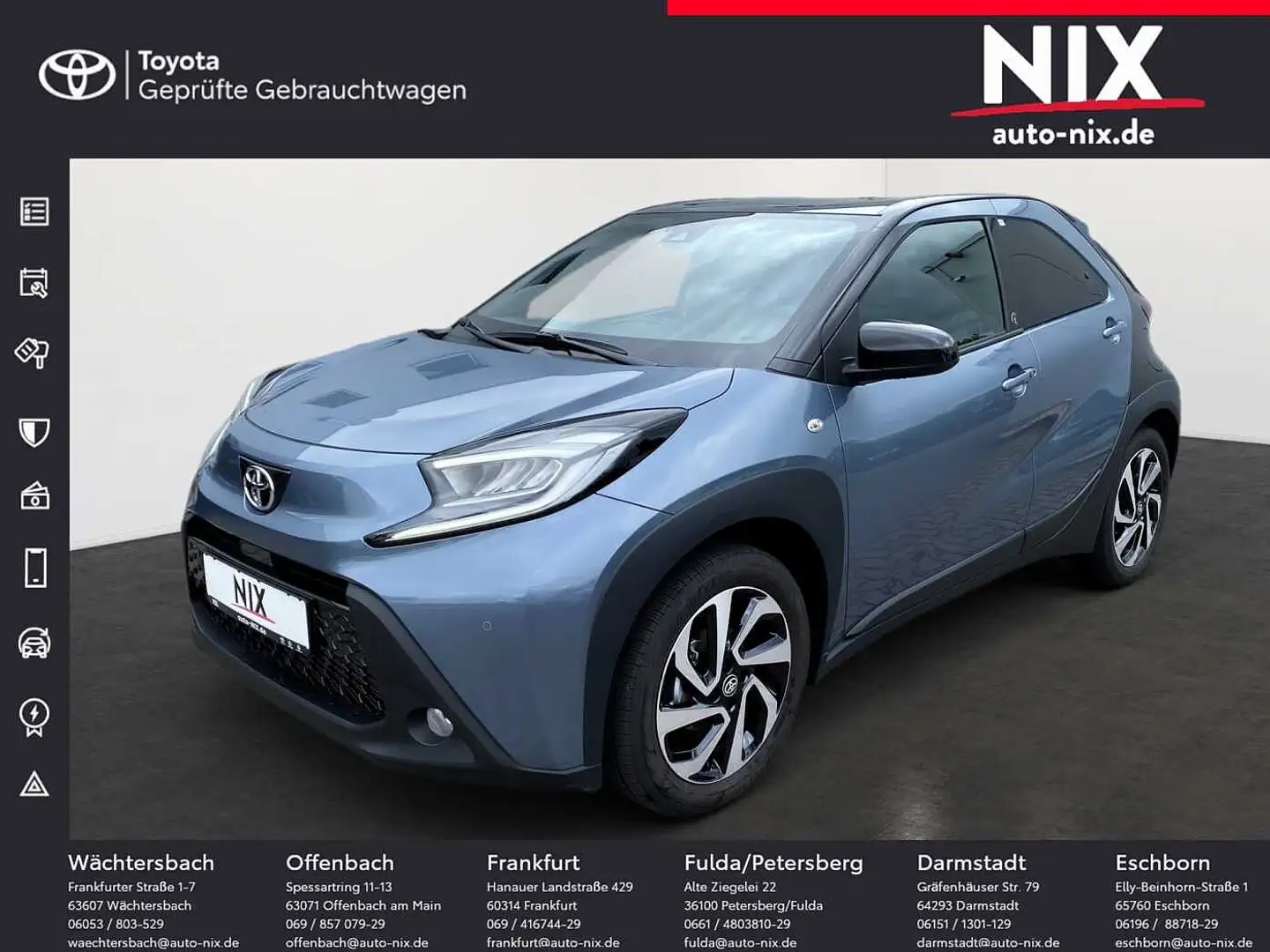 Toyota Aygo X 1.0 Team D AUTOMATIK KLIMA KAMERA Grau - 1