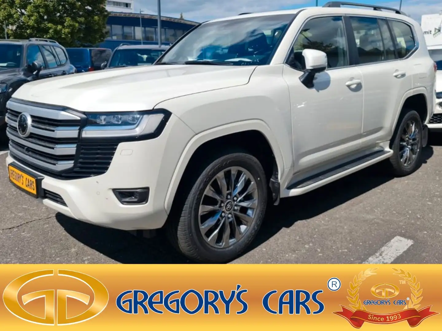 Toyota Land Cruiser 300 Premium+NEU+7SEATS+VOLL+EUreg+360cam+HUD Weiß - 1