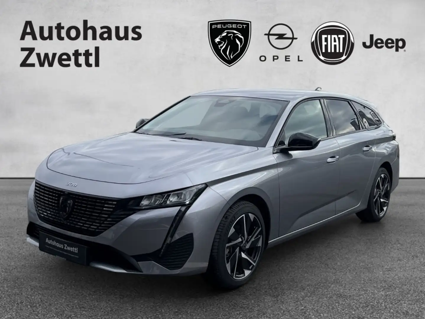 Peugeot 308 SW Allure Hybrid 136 e-DCS6 Gris - 1