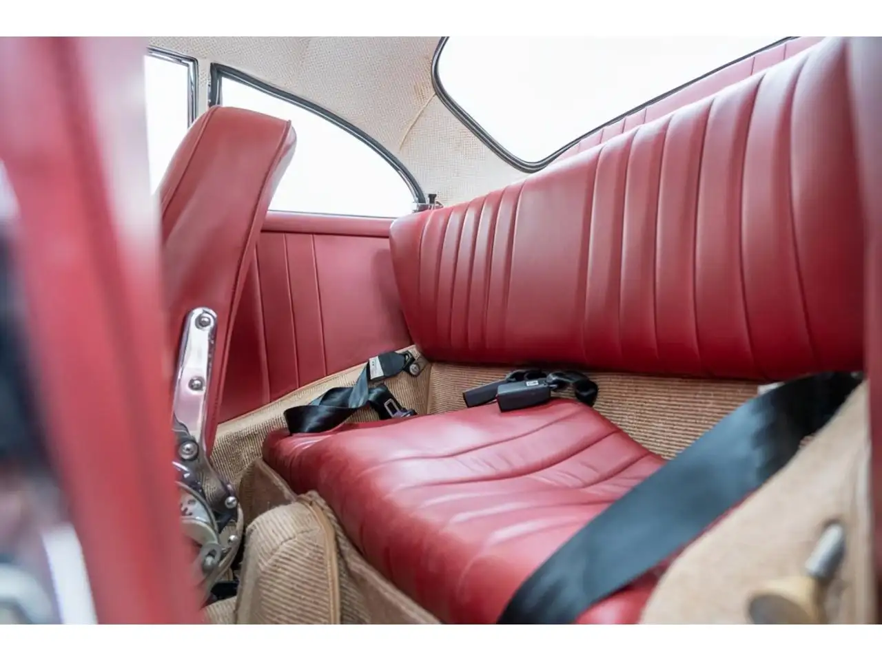 Porsche 356 T2 COUPE BY REUTTER - RESTAUREE - 1958 - FAIBLE KILOMETRAGE - 60cv, foto 12