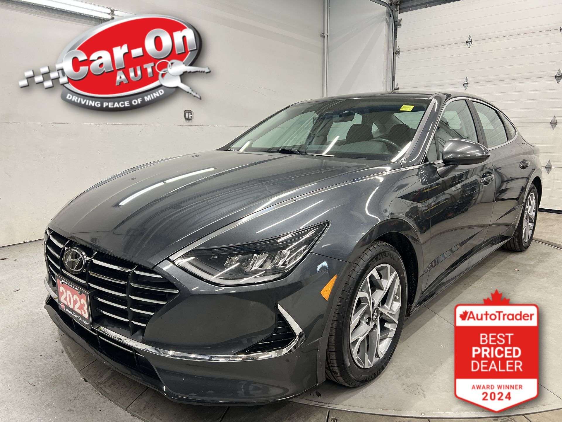 Gray 2023 Hyundai Sonata Preferred FWD Sedan 8-Speed Automatic