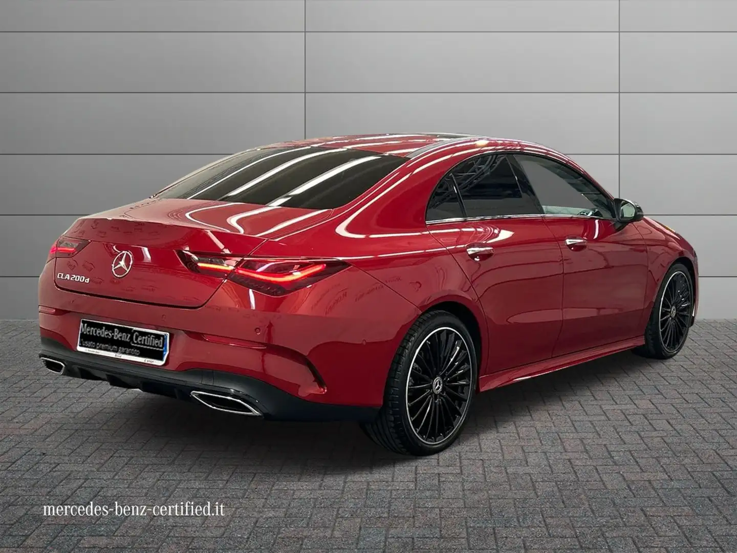Mercedes-Benz CLA 200 CLA Coupe 200 d AMG Line Premium auto Rosso - 2