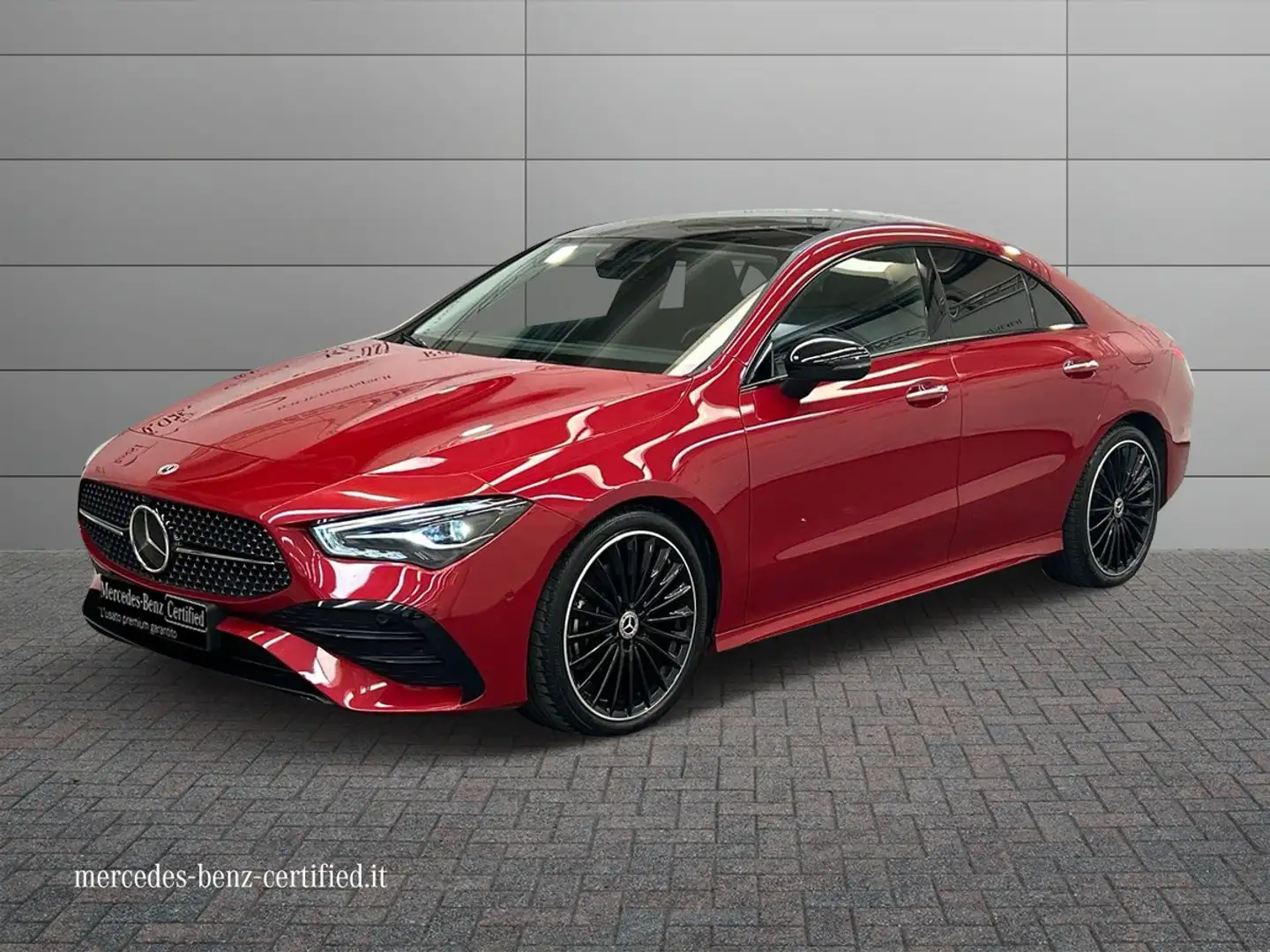 Mercedes-Benz CLA 200 CLA Coupe 200 d AMG Line Premium auto Rosso - 1
