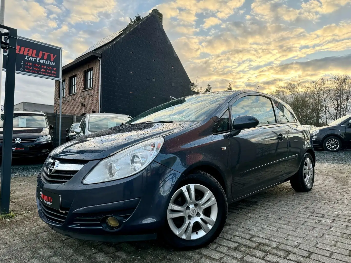 Opel Corsa 1.2i Cosmo 152000 km Bleu - 1
