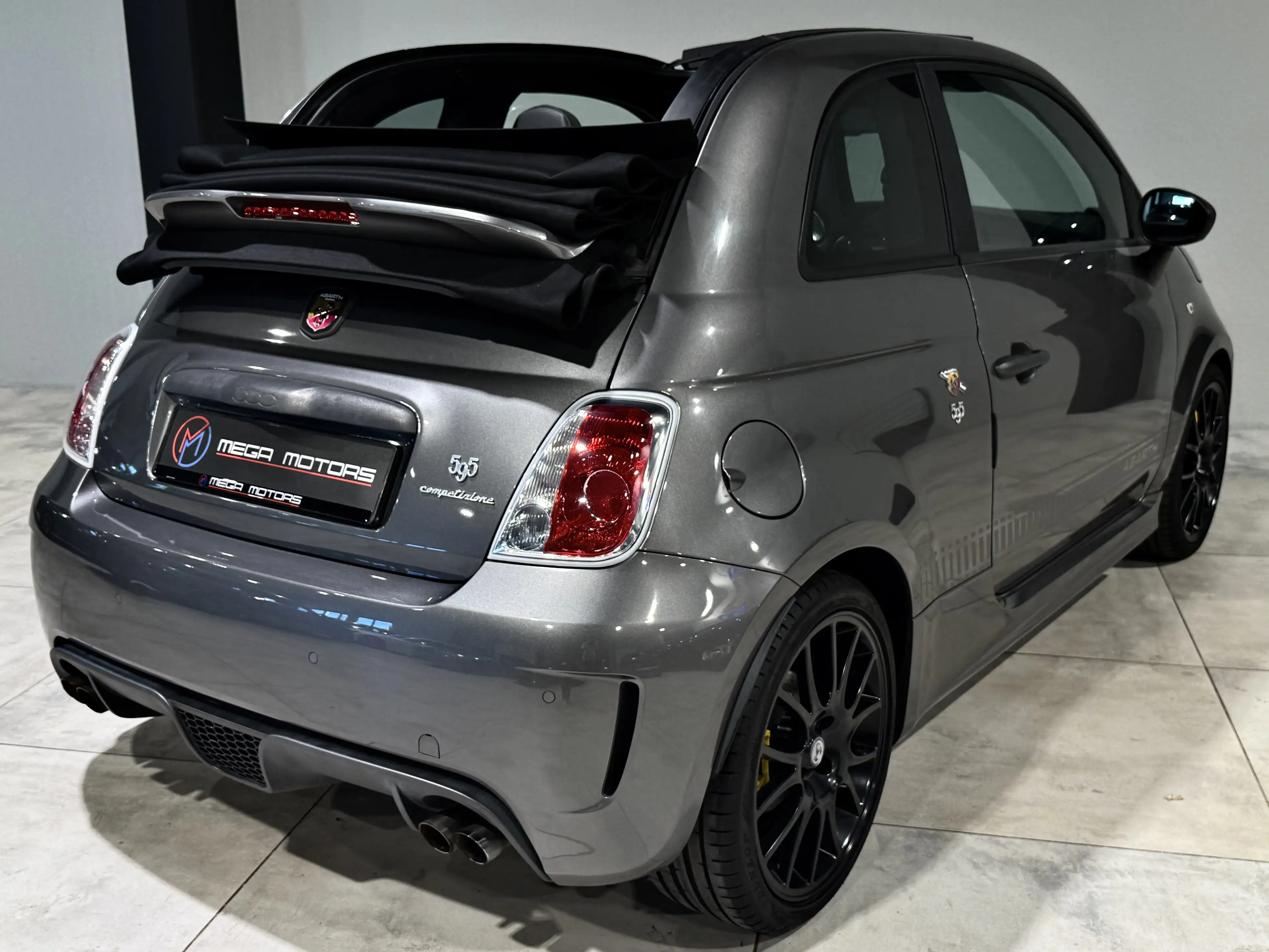 Abarth 595 1.4i 180CV TURBO "COMPETIZIONE" TVA/BTW CABRiOLET NAVi CUiR JA17" — photo 4
