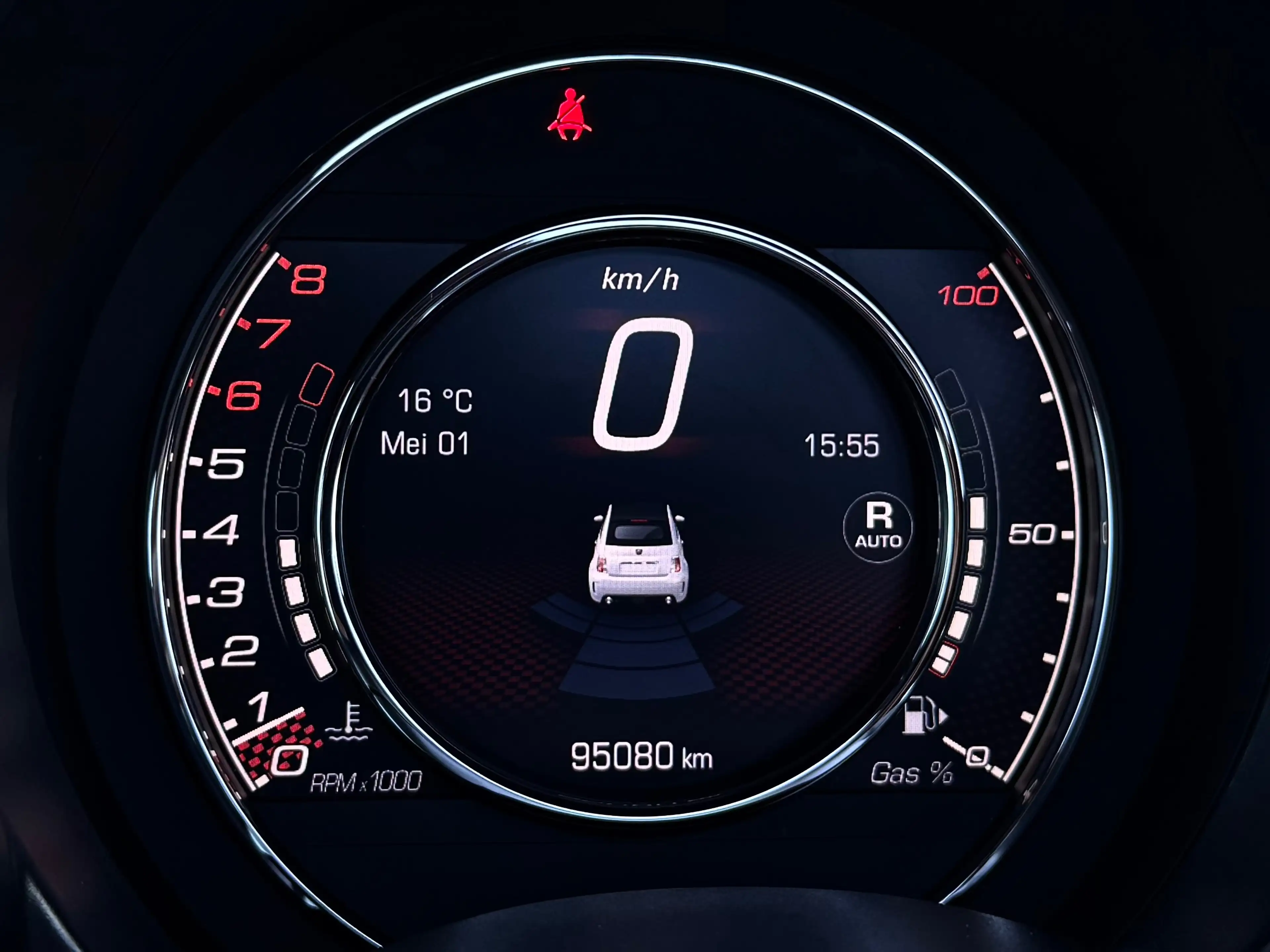 Abarth 595 1.4i 180CV TURBO "COMPETIZIONE" TVA/BTW CABRiOLET NAVi CUiR JA17" — photo 14