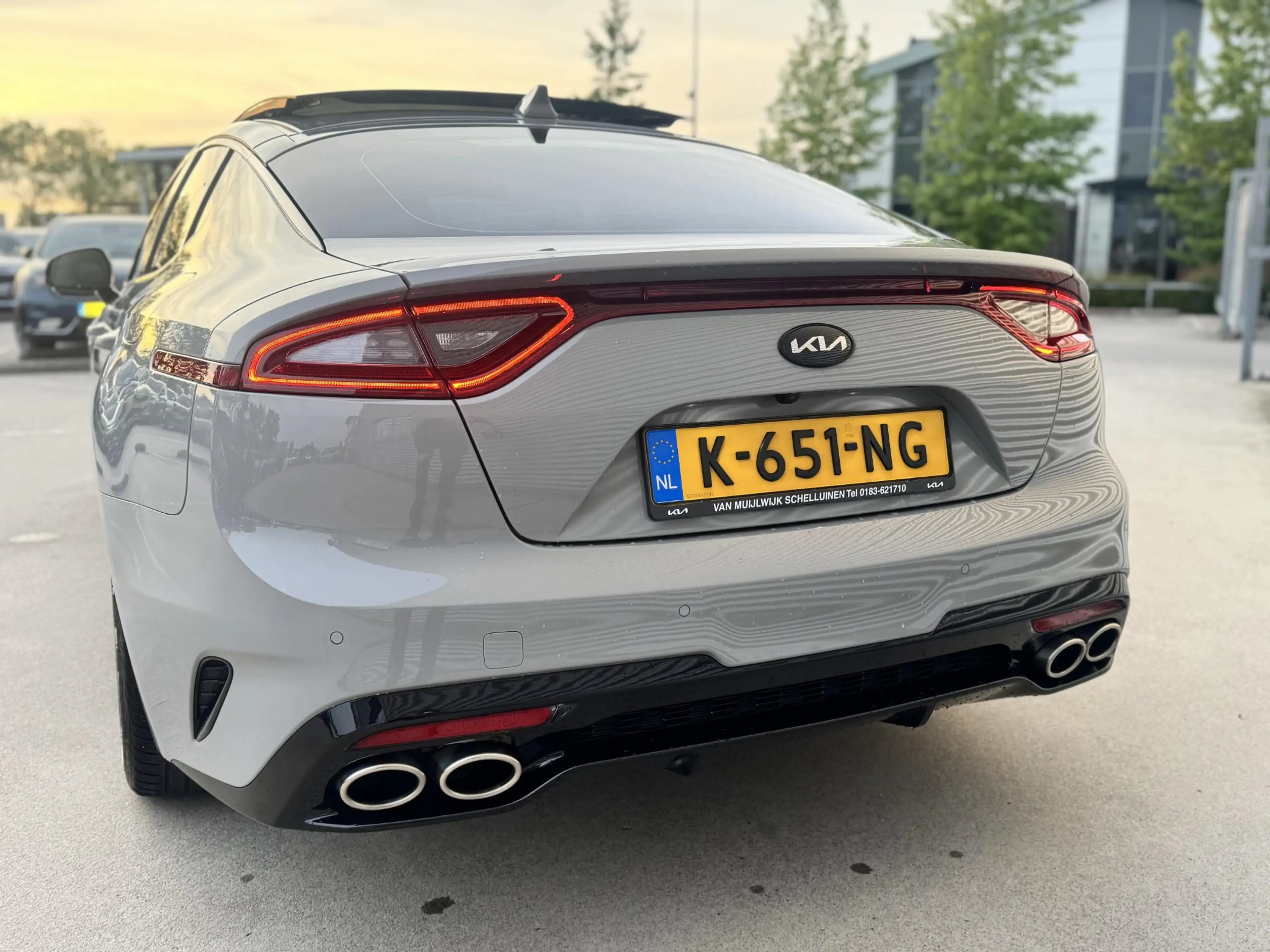Kia Stinger 3.3 V6 T-GDI AWD GT 52450 km ! | Keurige auto ! — photo 5