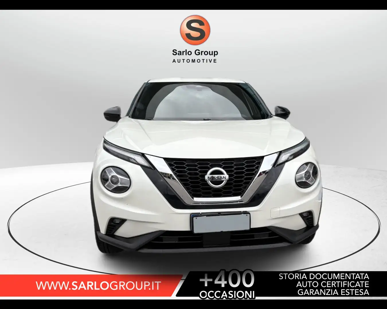 Nissan Juke 1.0 DIG-T N-Connecta Blanc - 2
