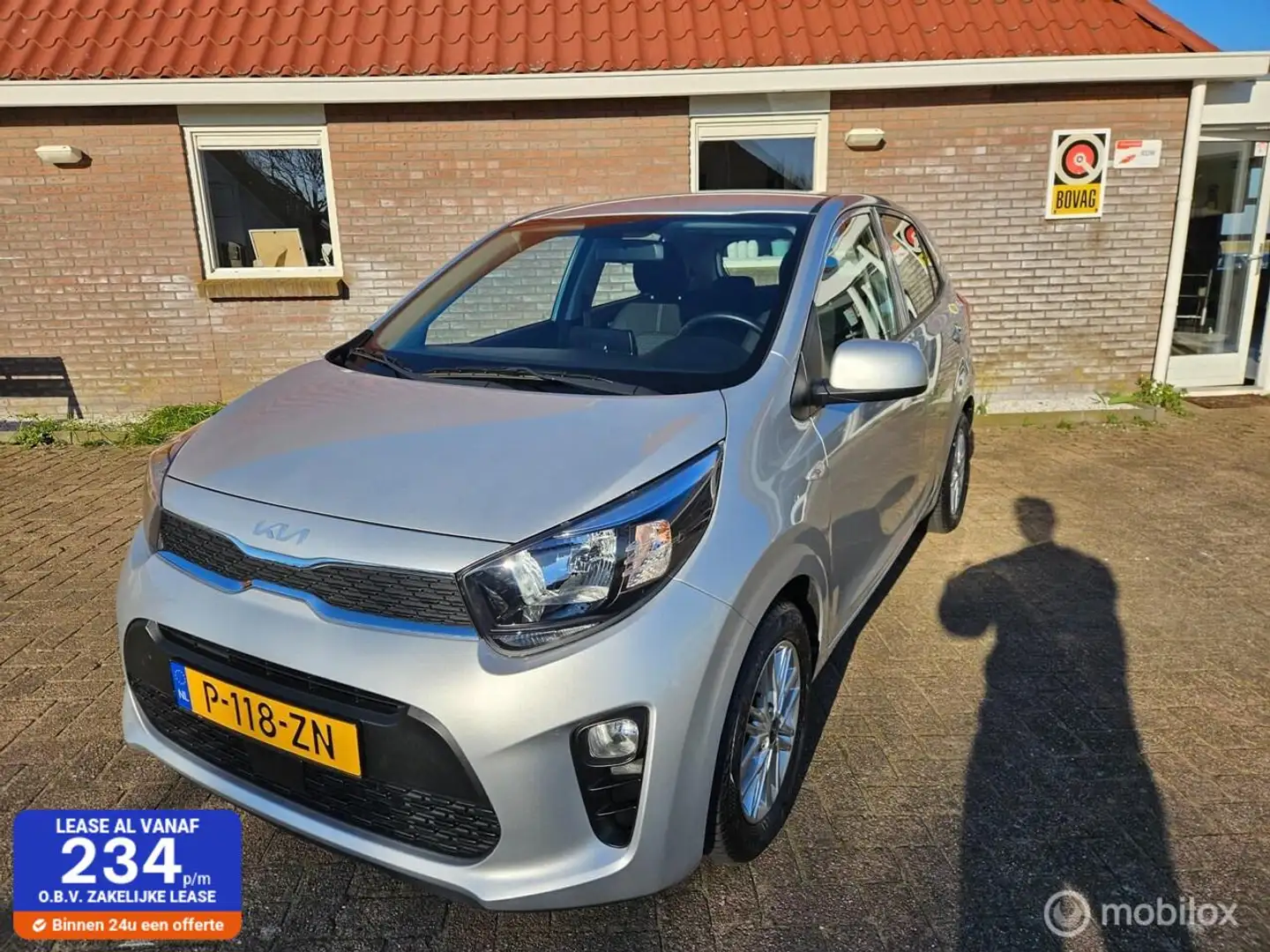 Kia Picanto 1.0 DPi DynamicLine Grijs - 1