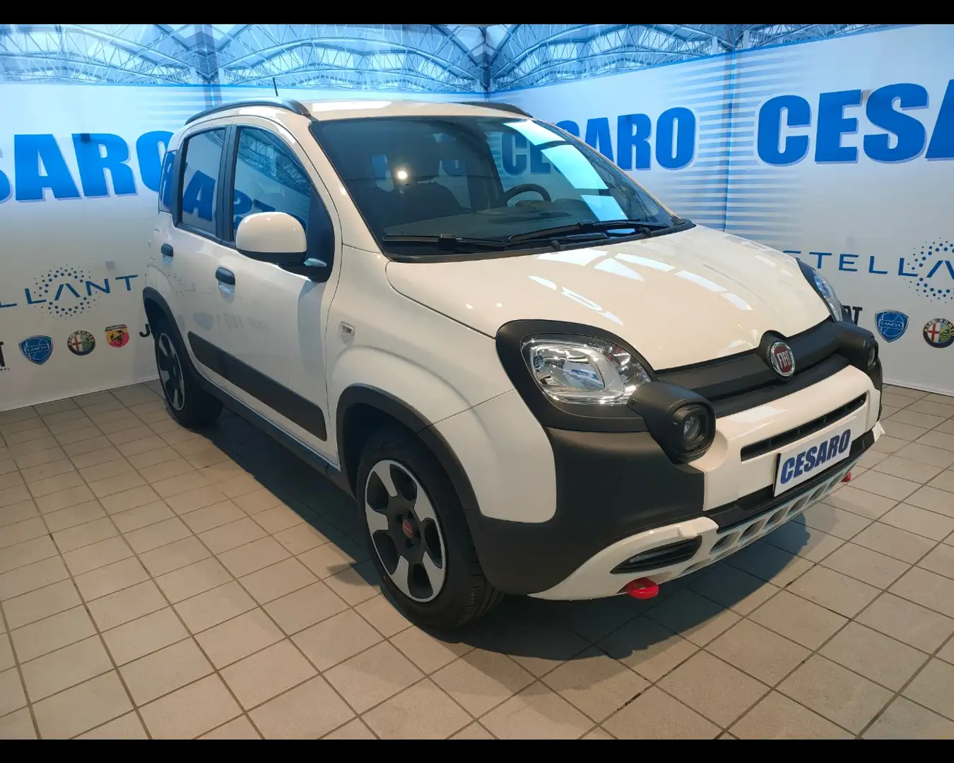 Fiat New Panda 1.0 FireFly Hybrid Cross Alb - 1