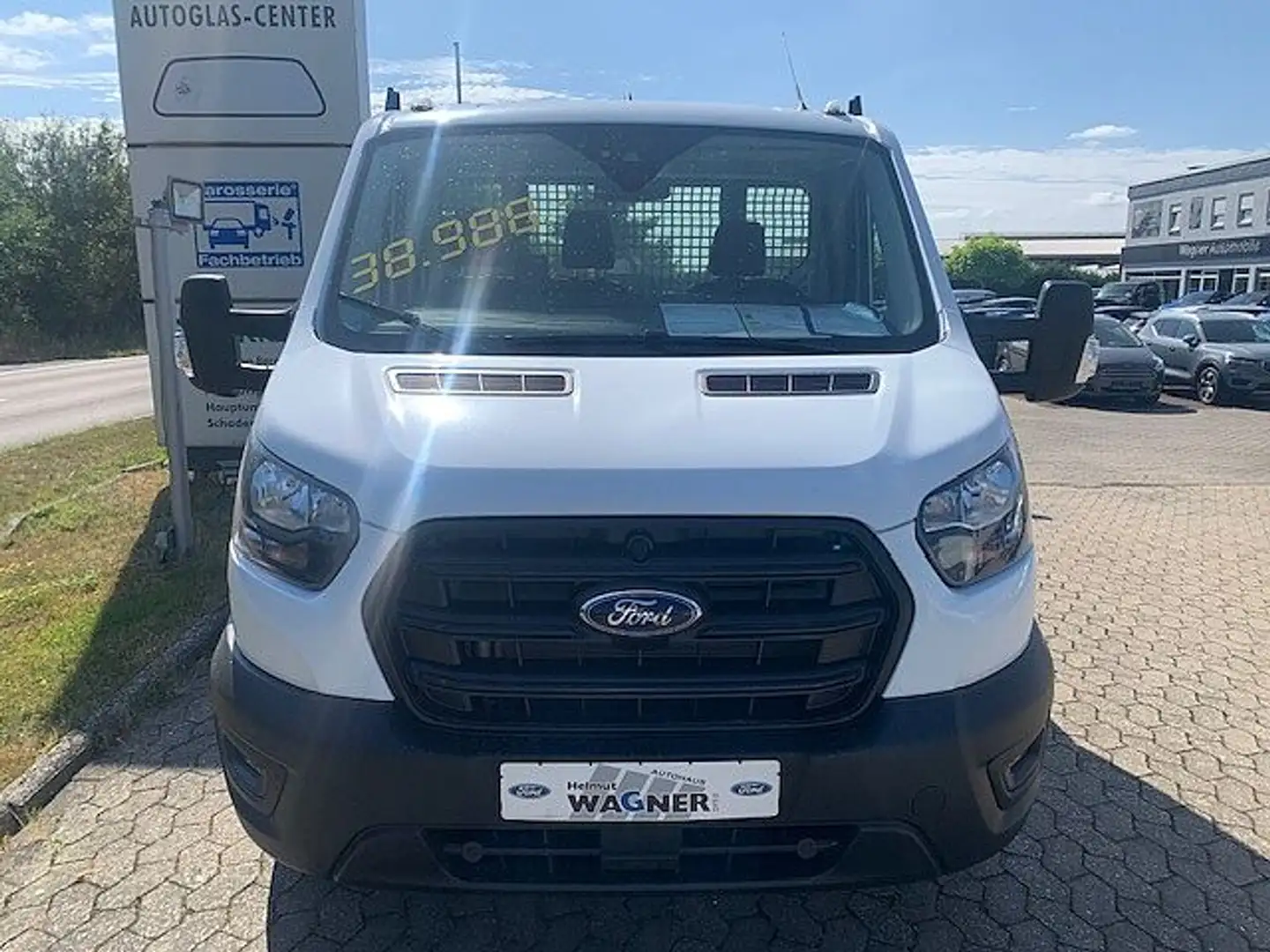Ford Transit 350 Pritsche L3 EK Trend/AHK/RFK/Klima Wit - 2