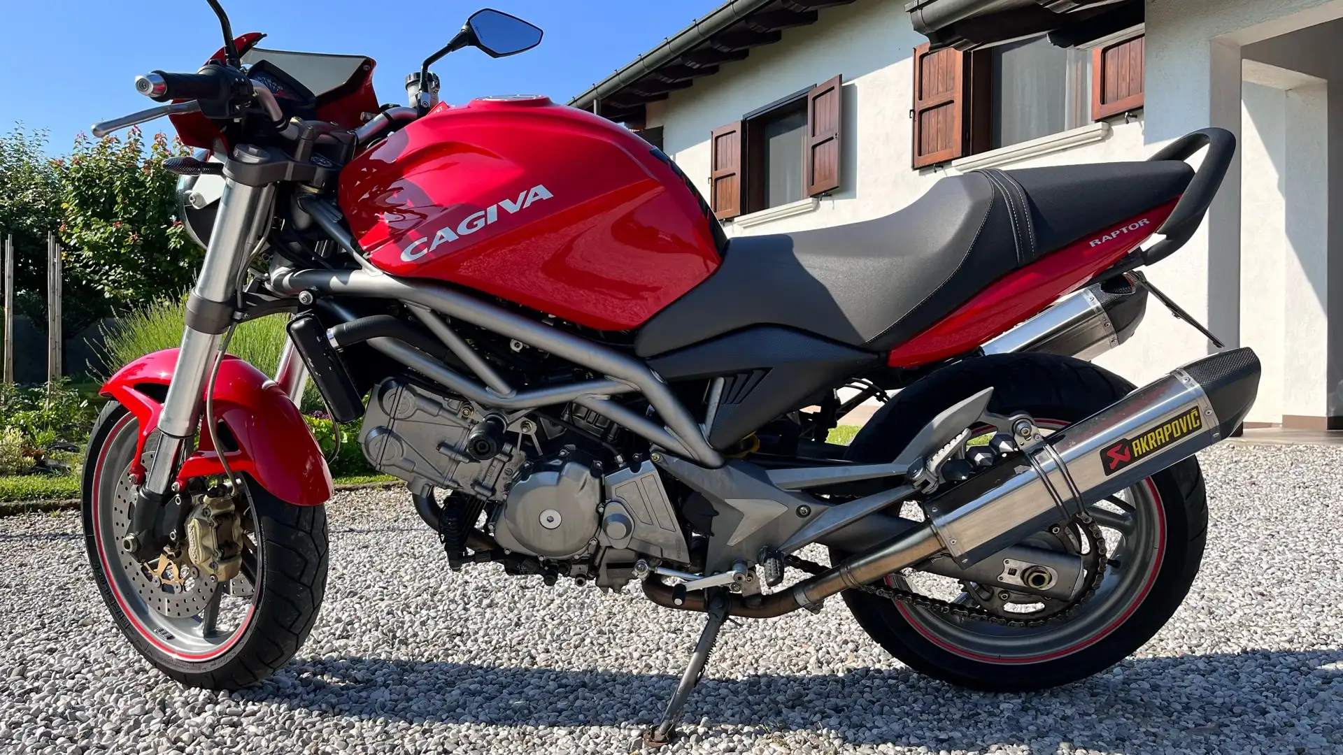 Cagiva Raptor 650 Carburatori Rosso - 1