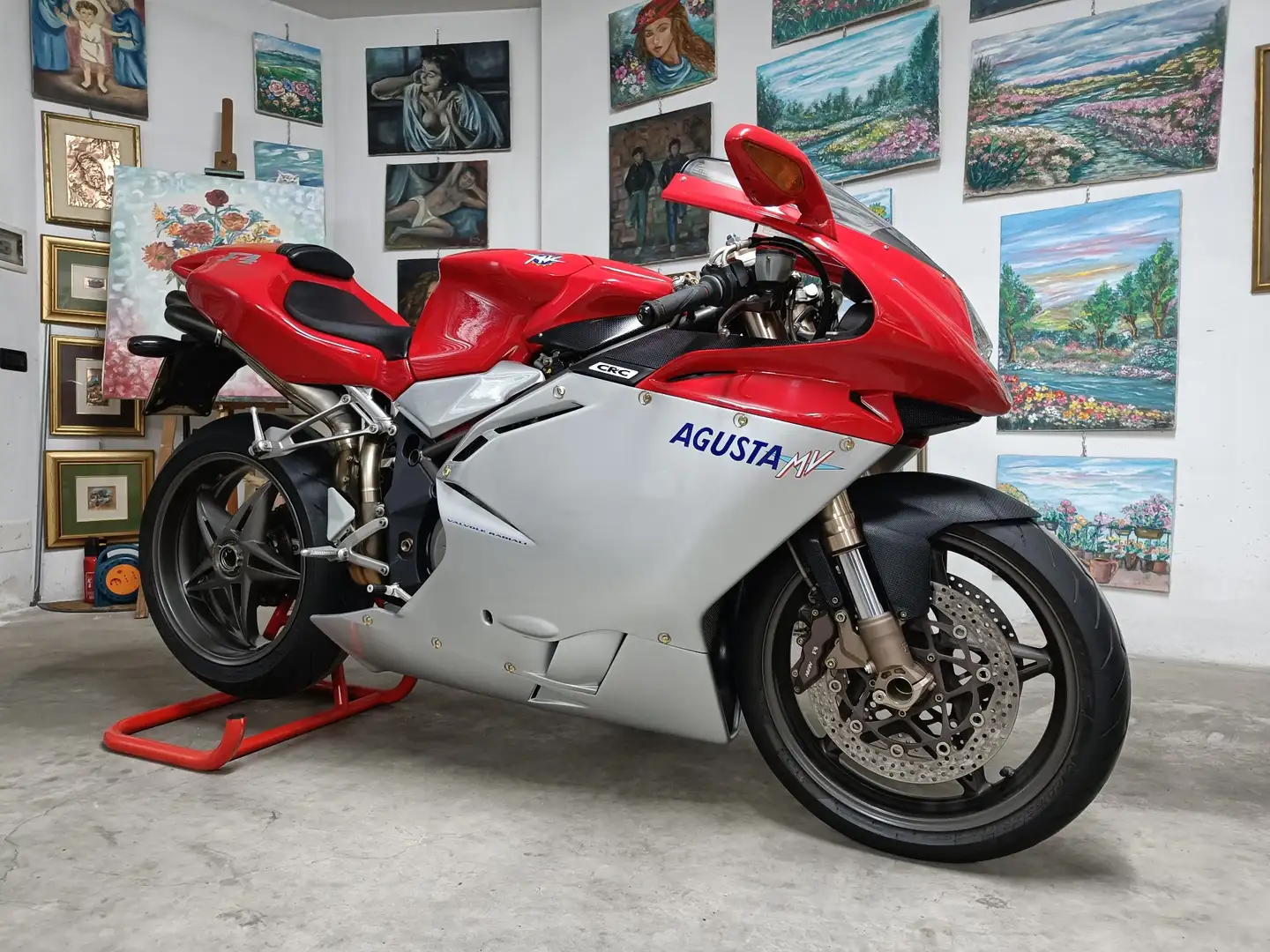 MV Agusta F4 750 S 1+1 EV02 Argent - 1