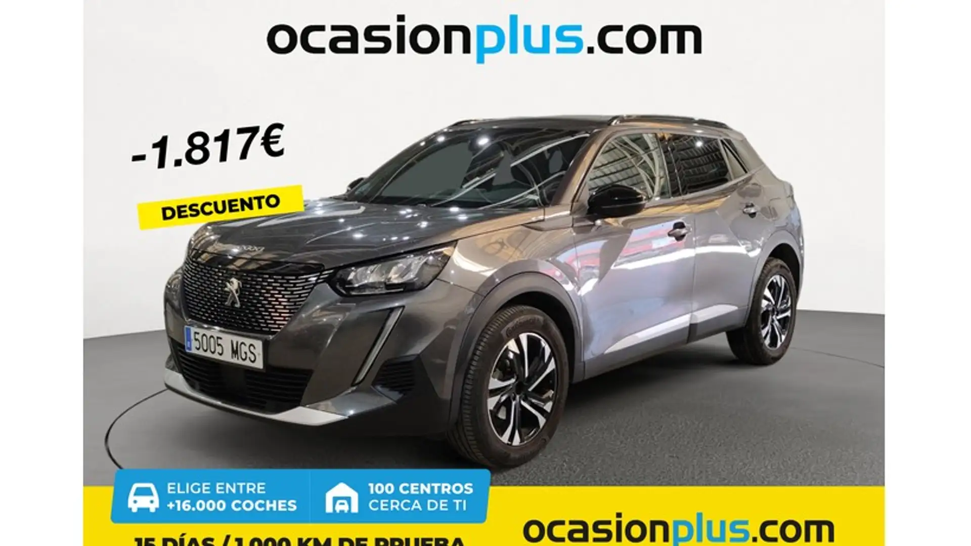 Peugeot 2008 1.2 PureTech S&S Allure Pack 130 Grau - 1