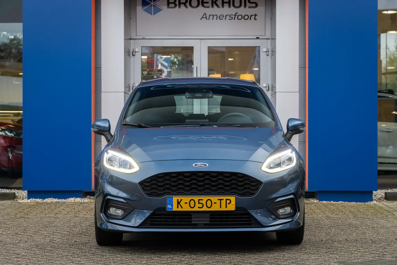 Ford Fiesta 1.0 EcoBoost Hybrid ST-Line | Adap cruise | Stoel/ Blauw - 2