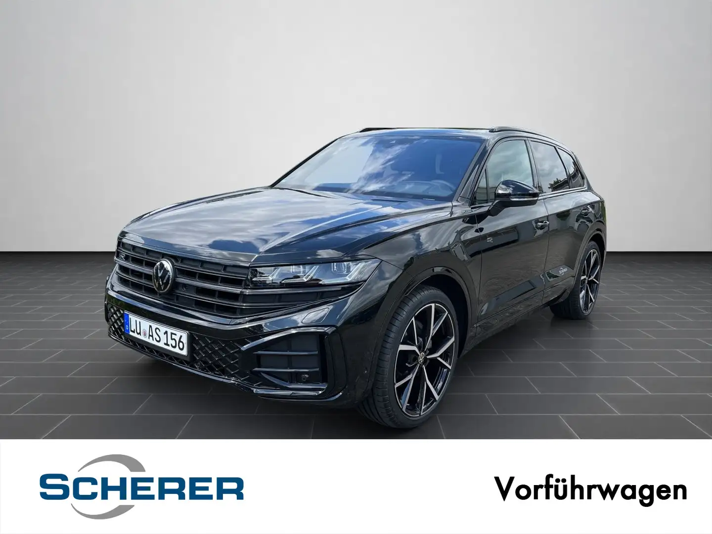 Volkswagen Touareg R-Line 3.0 TDI 4M AHK|Pano|Luft|Sthzg|Bl Schwarz - 1