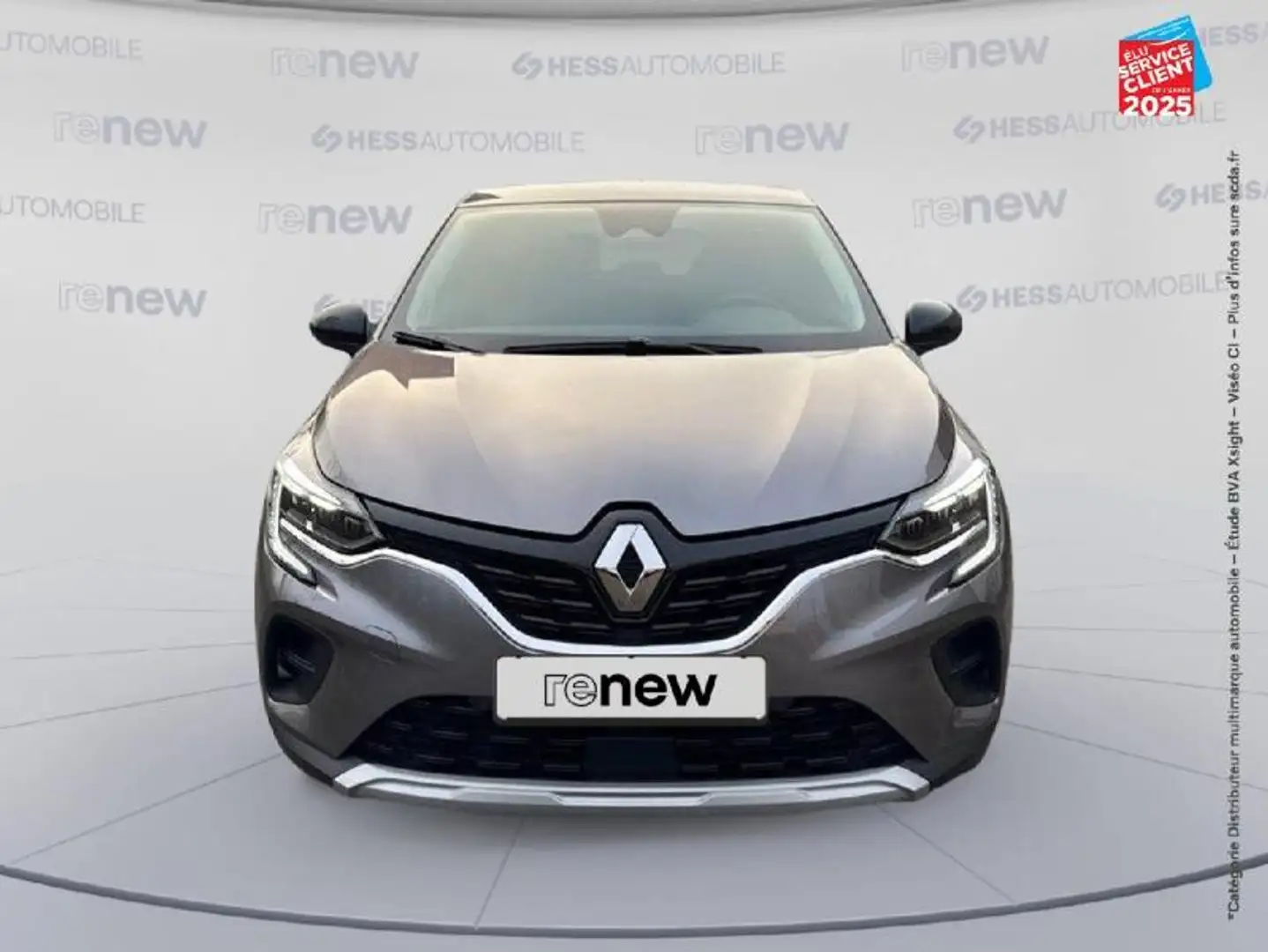 Renault Captur 1.6 E-Tech hybride 145ch Evolution Gris - 2