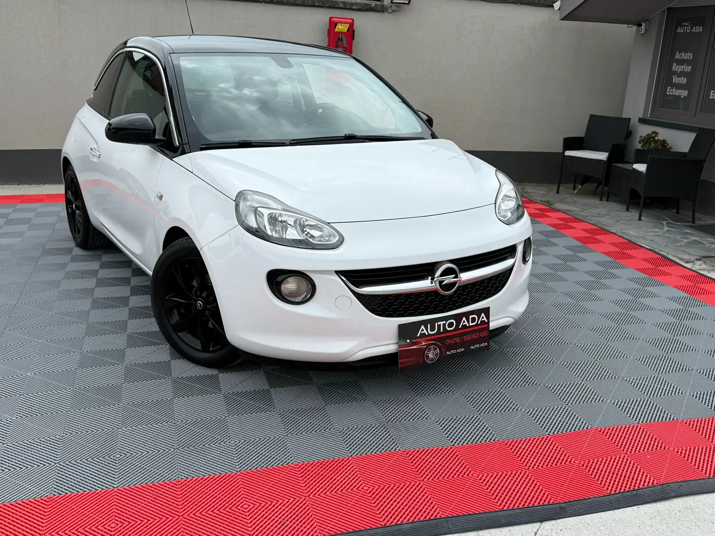 Opel Adam Adam 1.2i--AIRCO--GARANTIE 12 MOIS-- Blanc - 1