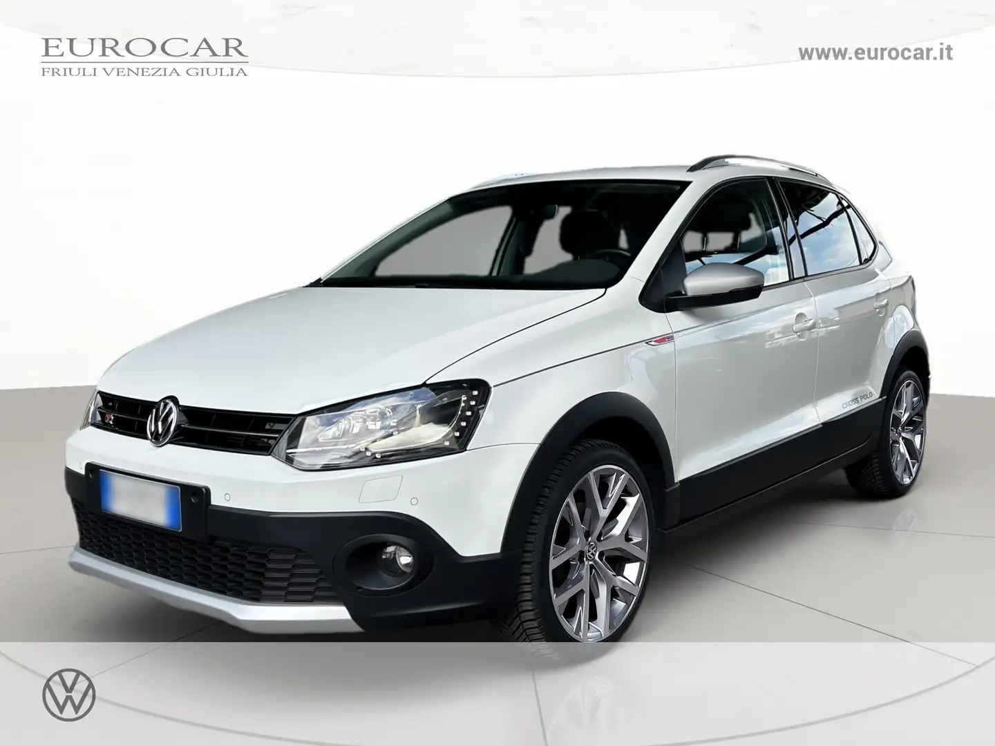 Volkswagen Polo Cross 5p 1.4 tdi bm cross dsg Wit - 1