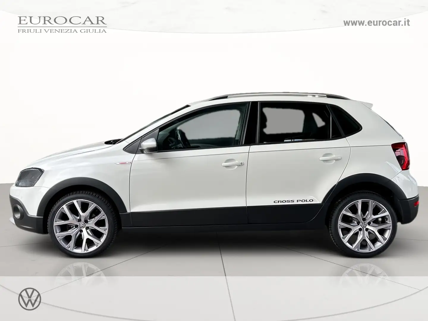 Volkswagen Polo Cross 5p 1.4 tdi bm cross dsg Wit - 2