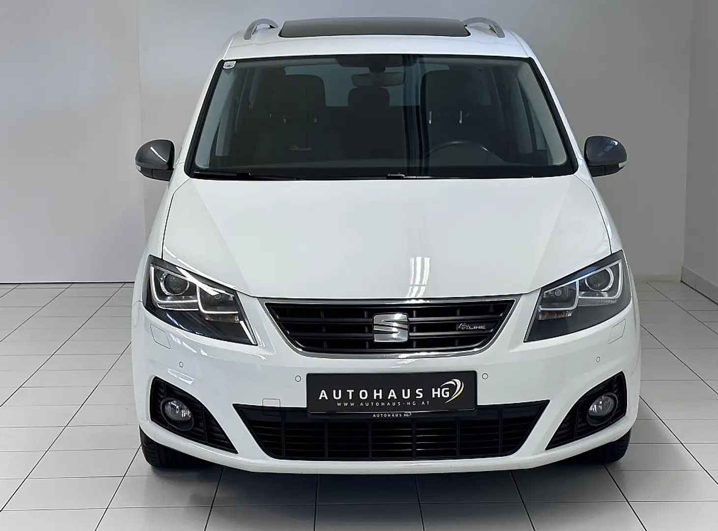 SEAT Alhambra FR 2,0 TDI CR 4WD*PANO*R-KAMERA*7-Sitzer* Weiß - 2