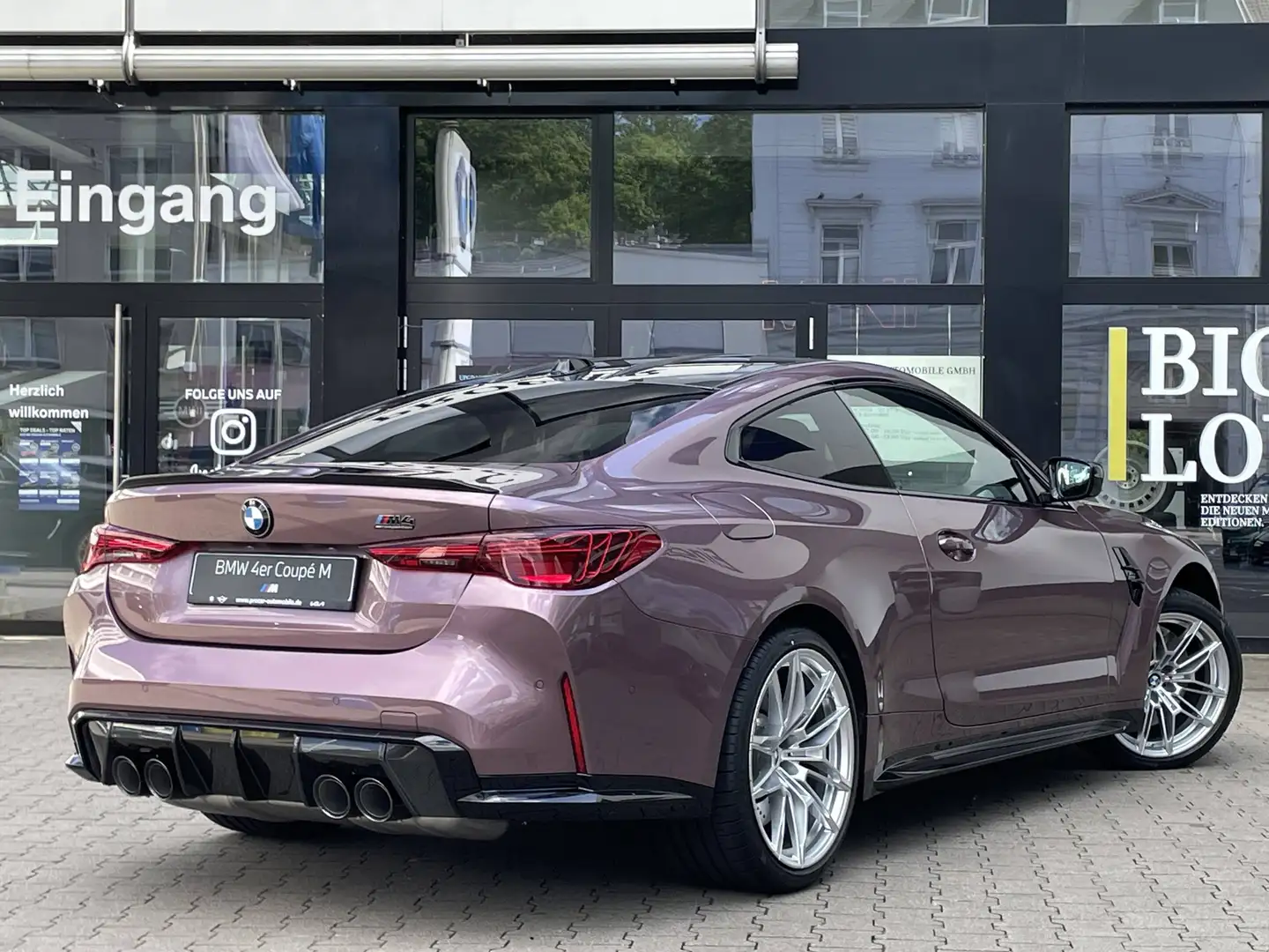 BMW M4 Competition INDIVIDUAL DA PROF PA+ CARBON Fialová - 2