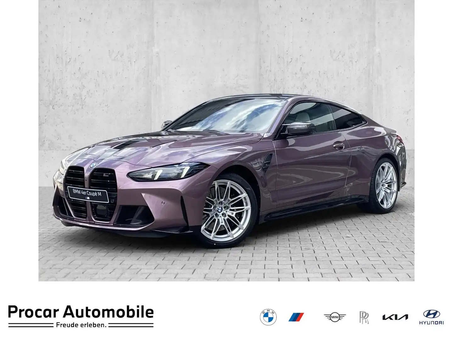 BMW M4 Competition INDIVIDUAL DA PROF PA+ CARBON Fialová - 1