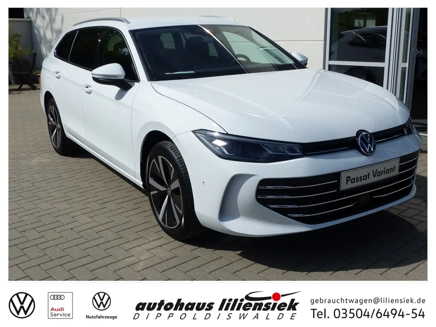 Volkswagen Passat Variant 2.0 TDI DSG Business *AHK*LED*PDC* Weiß - 1