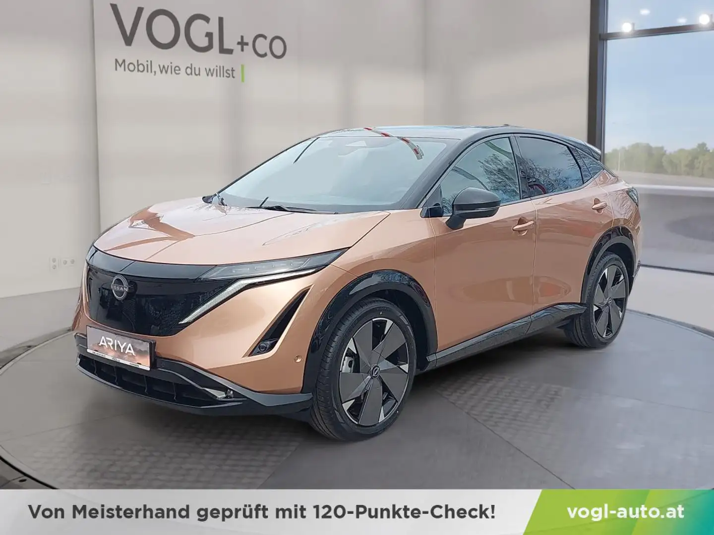 Nissan Ariya EVOLVE 306PS 87kWh e-4ORCE Braun - 1