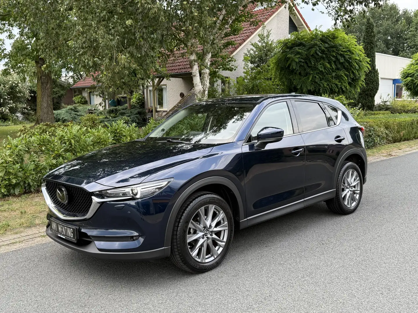 Mazda CX-5 2.5 4WD SkyActiv-G 194PK AUT Trekhaak•Leder Albastru - 1